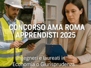 Concorso AMA Roma Apprendisti 2025 12 posti per ingegneri