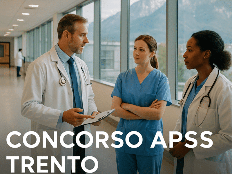 Concorso APSS Trento 20252026