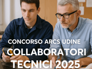 Concorso ARCS Udine Collaboratori Tecnici 2025