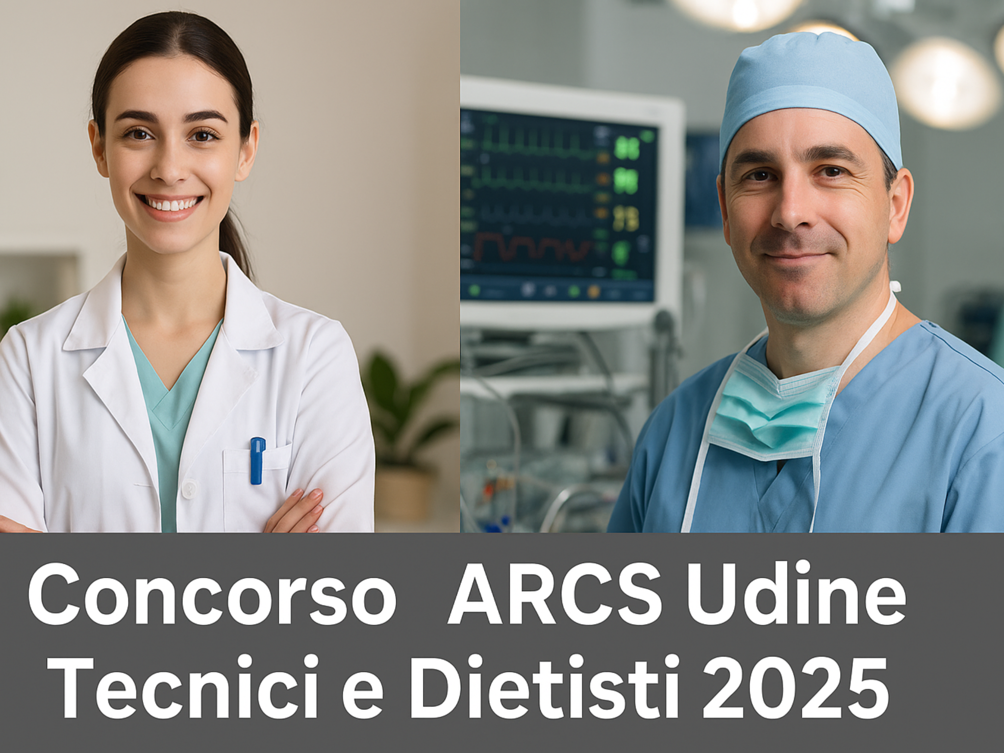 Concorso ARCS Udine Tecnici e Dietisti 2025