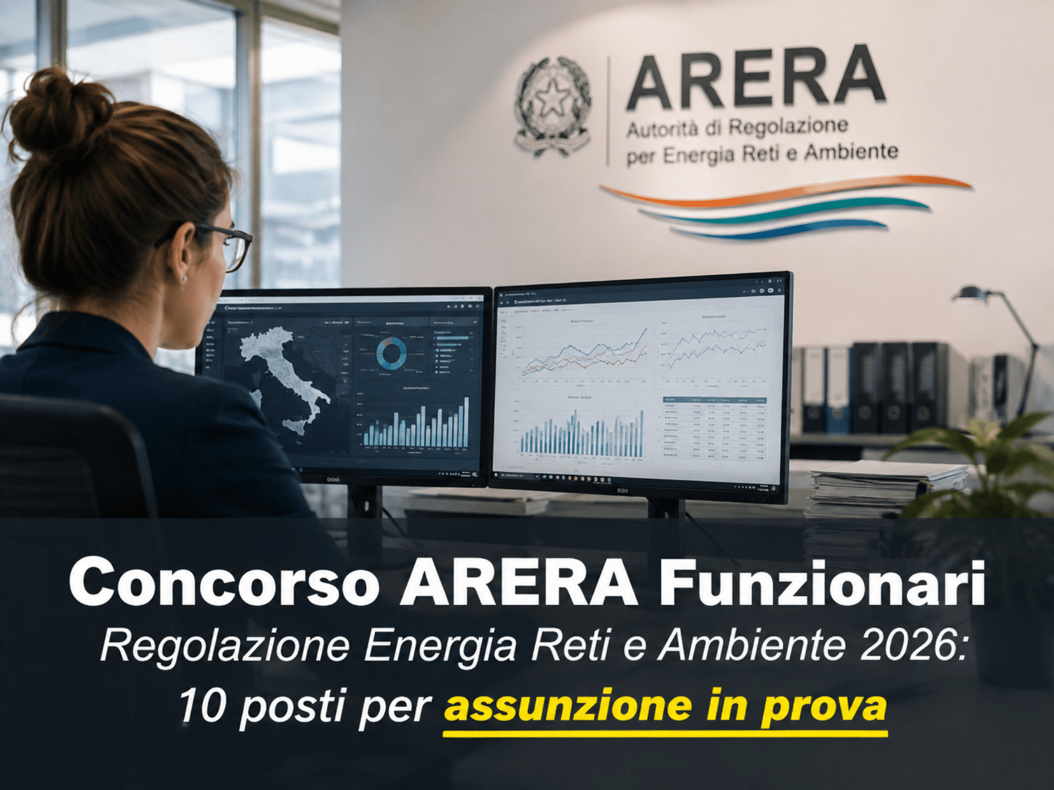 Concorso ARERA Funzionari Regolazione Energia Reti e Ambiente