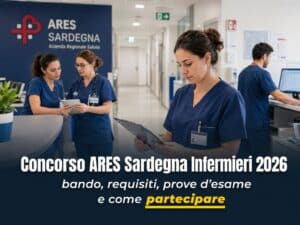 Concorso ARES Sardegna Infermieri 2026 90 posti a tempo indeterminato