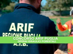 Concorso ARIF Puglia 2023