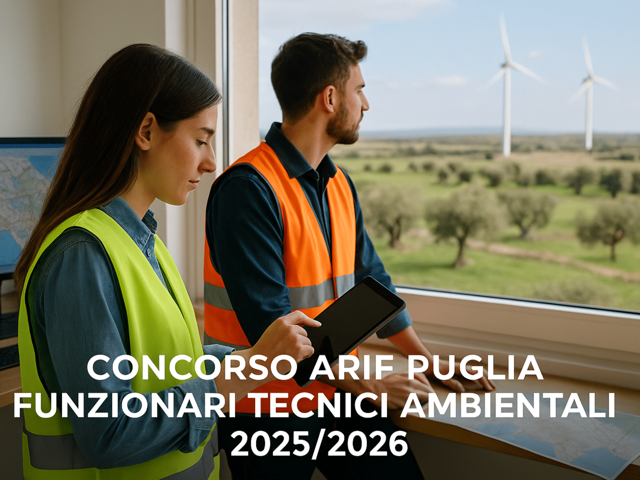 Concorso ARIF Puglia Funzionari Tecnici Ambientali 2025/2026