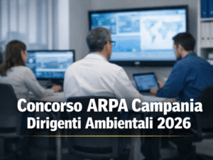 Concorso ARPA Campania Dirigenti Ambientali 2026