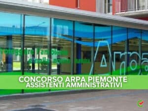 Concorso ARPA Piemonte 2022