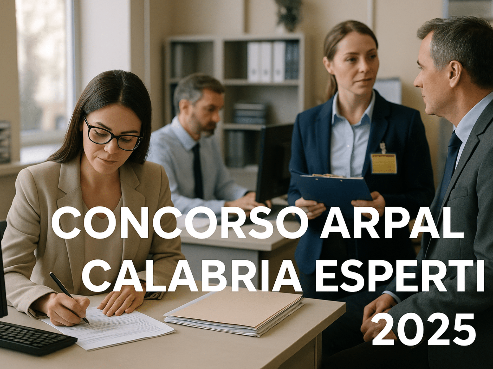 Concorso ARPAL Calabria Esperti 2025 12 posti per laureati
