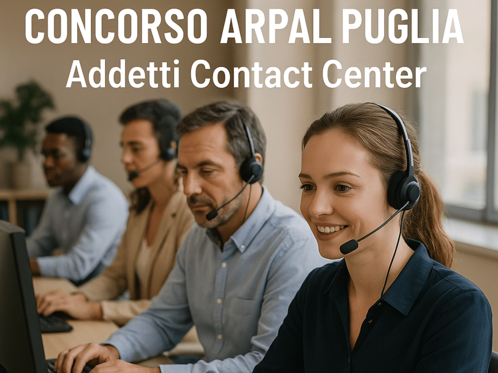 Concorso ARPAL Puglia Contact Center 2025