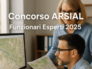 Concorso ARSIAL Funzionari Esperti 2025 - 4 posti per laureati (