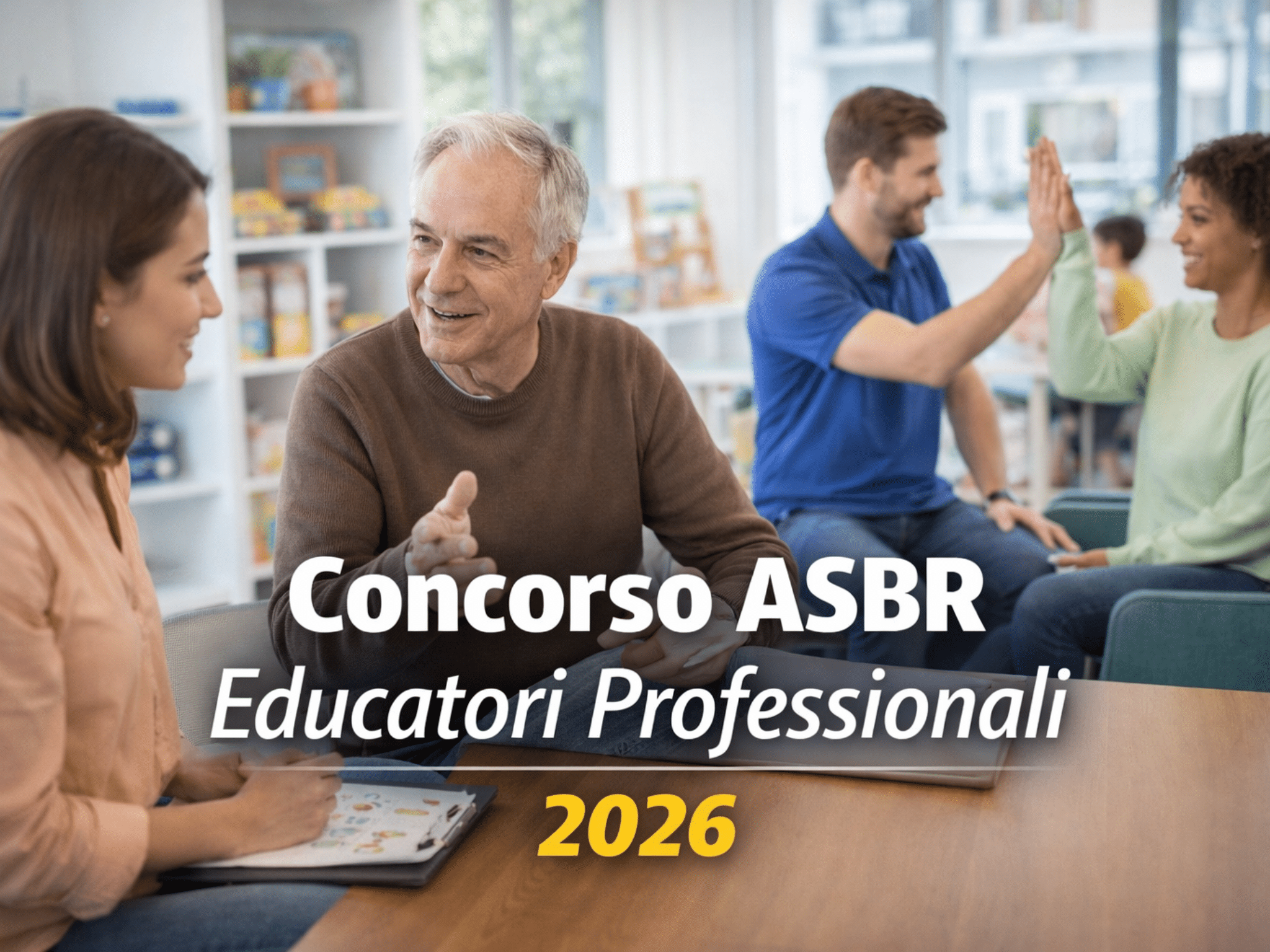 Concorso ASBR Educatori Professionali 2026 - 10 posti a tempo indeterminato