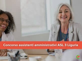 Concorso ASL 3 Liguria 2022