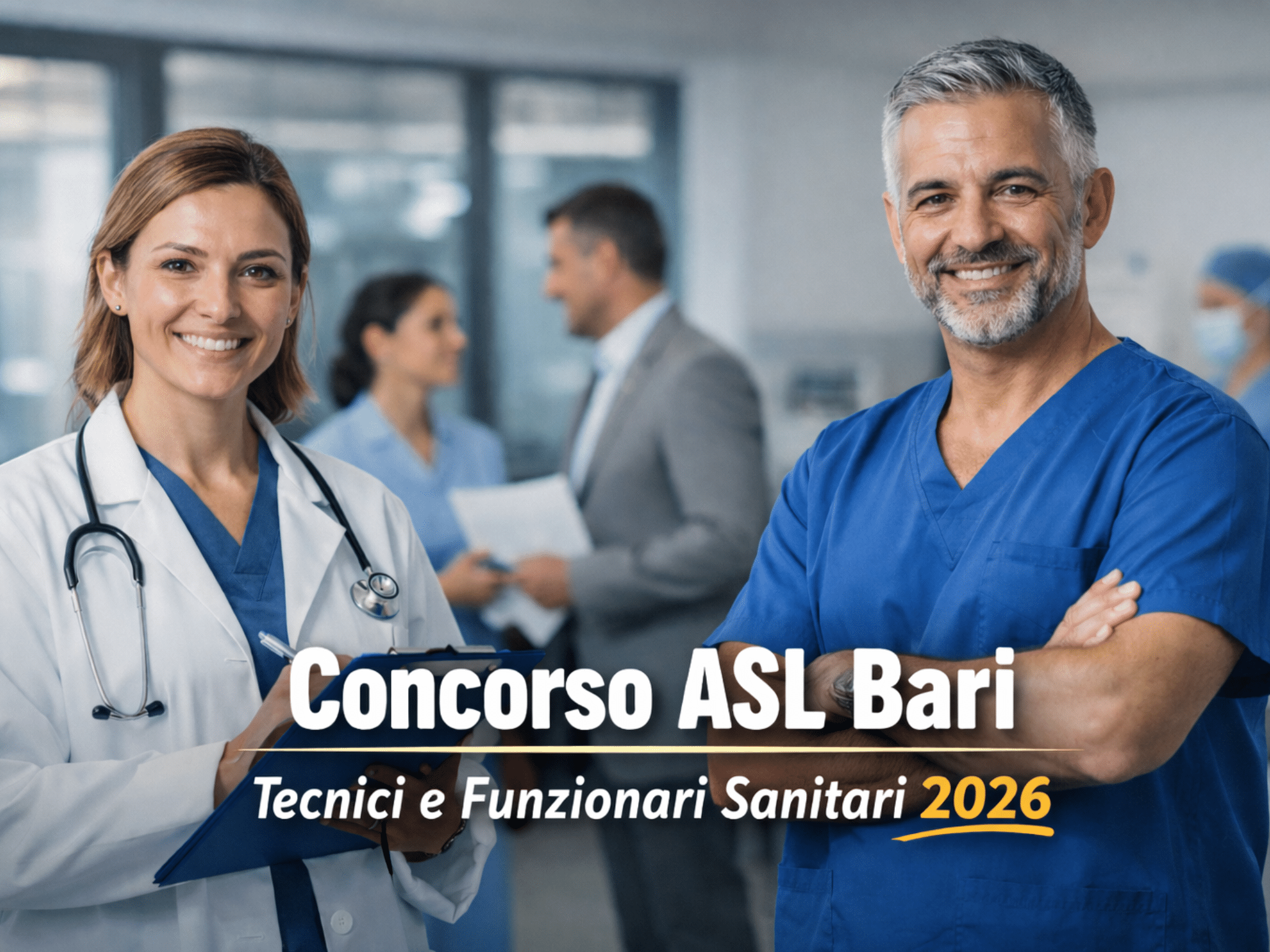 Concorso ASL Bari Tecnici e Funzionari Sanitari 2026: 69 posti a tempo indeterminato