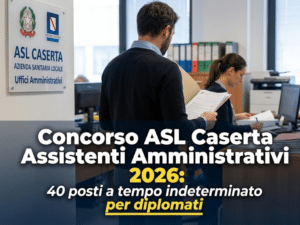 Concorso ASL Caserta Assistenti Amministrativi 2026