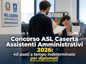 Concorso ASL Caserta Assistenti Amministrativi 2026