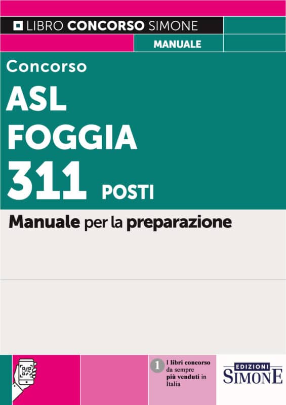 Manuale Concorso ASL Foggia 2025 – Per la preparazione