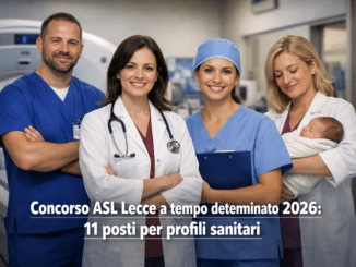 Concorso ASL Lecce a tempo determinato 2026 11 posti