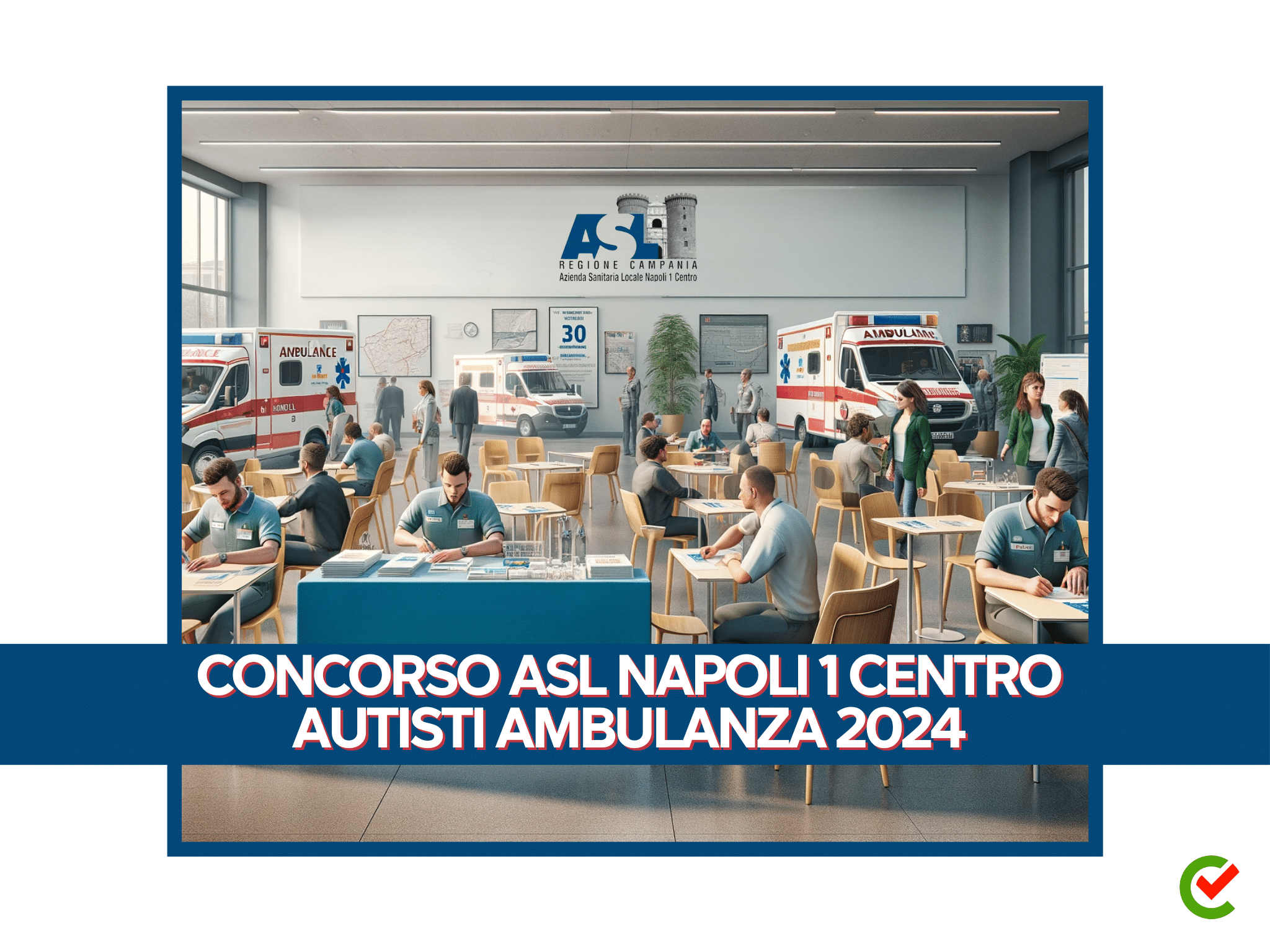 Concorso ASL Napoli 1 Centro Autisti Ambulanza 2024 - Convocazione prova pratica 28 gennaio 2026