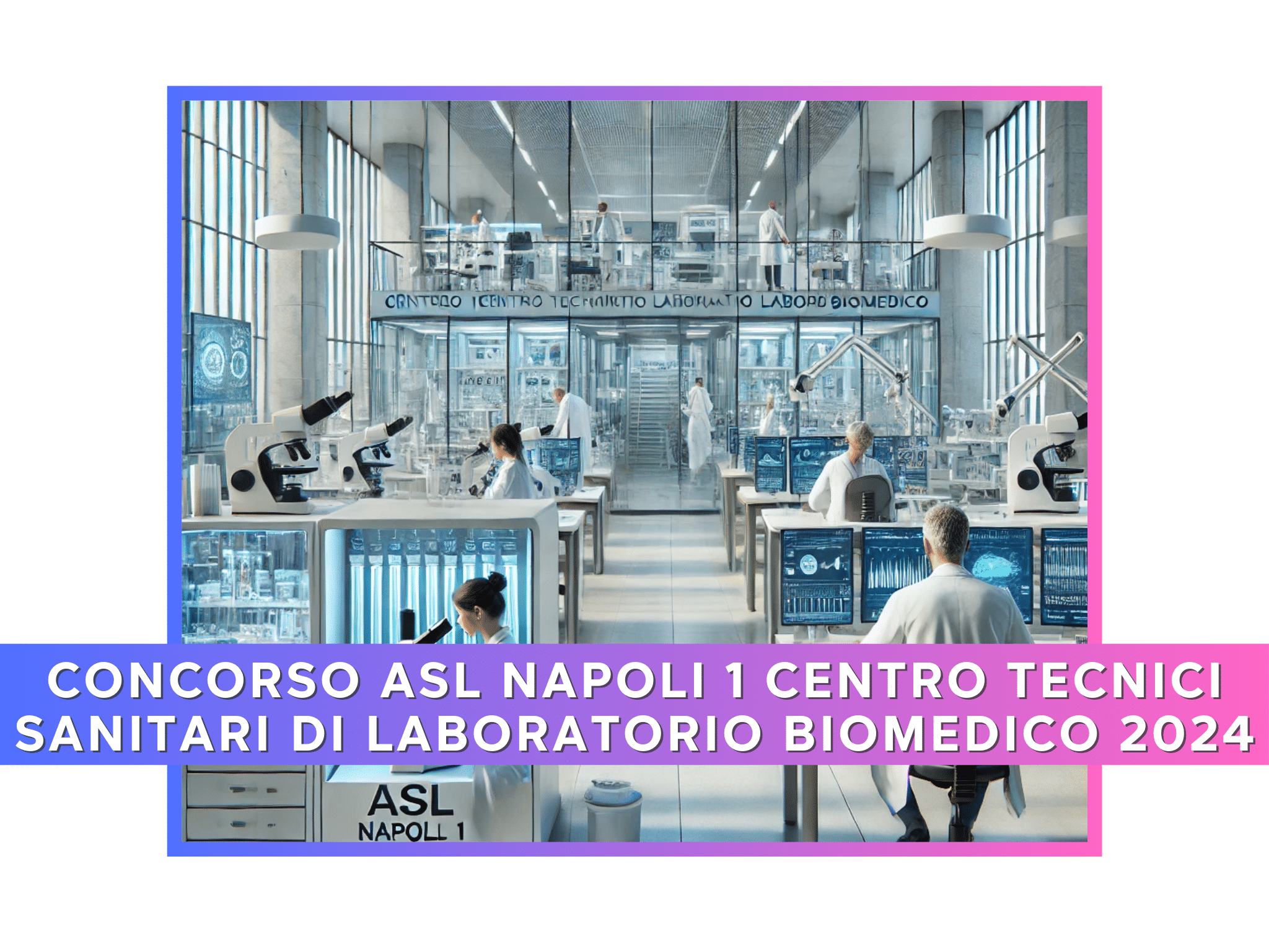 Come partecipare ai Concorsi Tecnici di Laboratorio Biomedico!