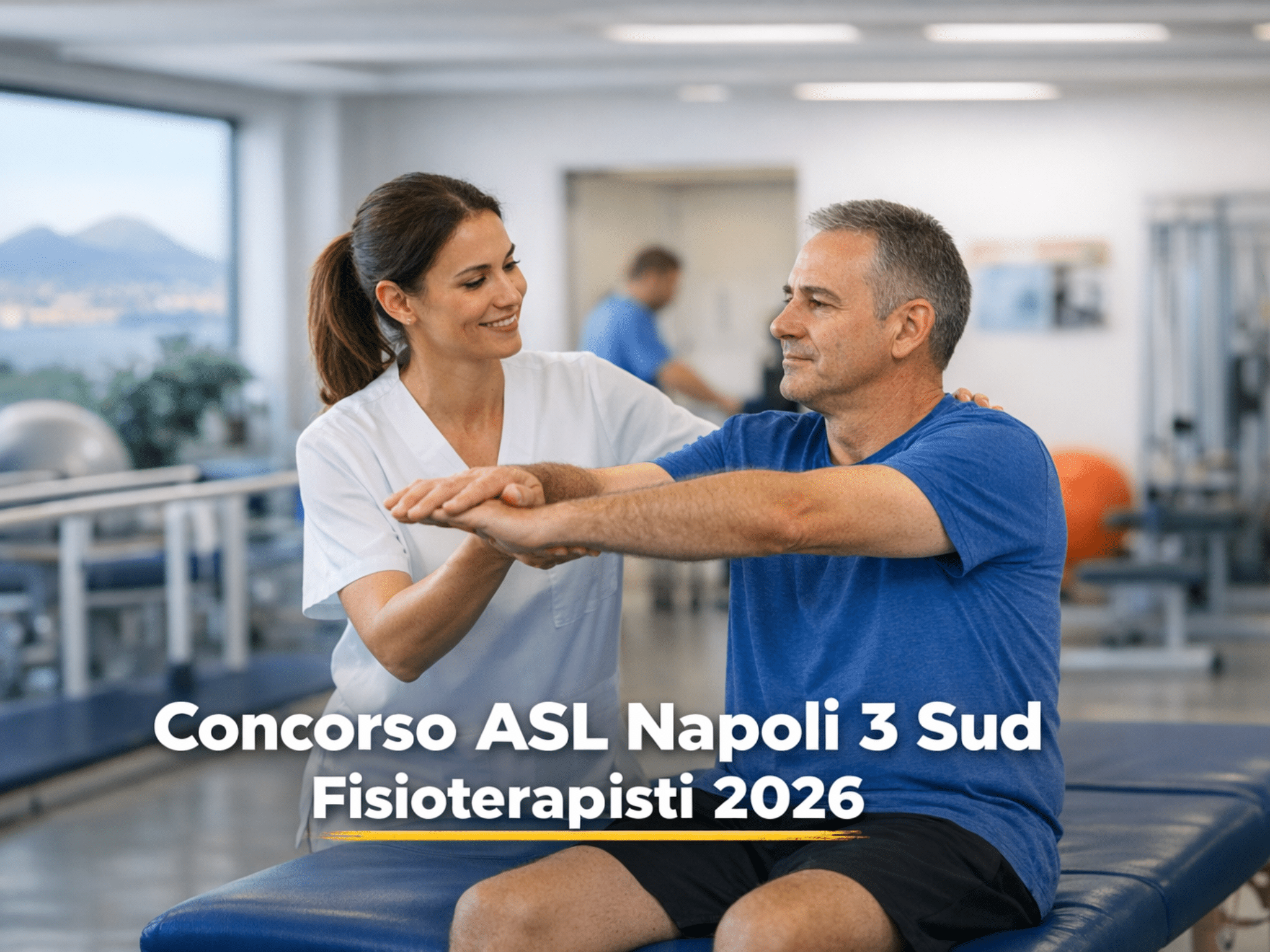 Concorso ASL Napoli 3 Sud Fisioterapisti 2026 - 30 posti a tempo determinato