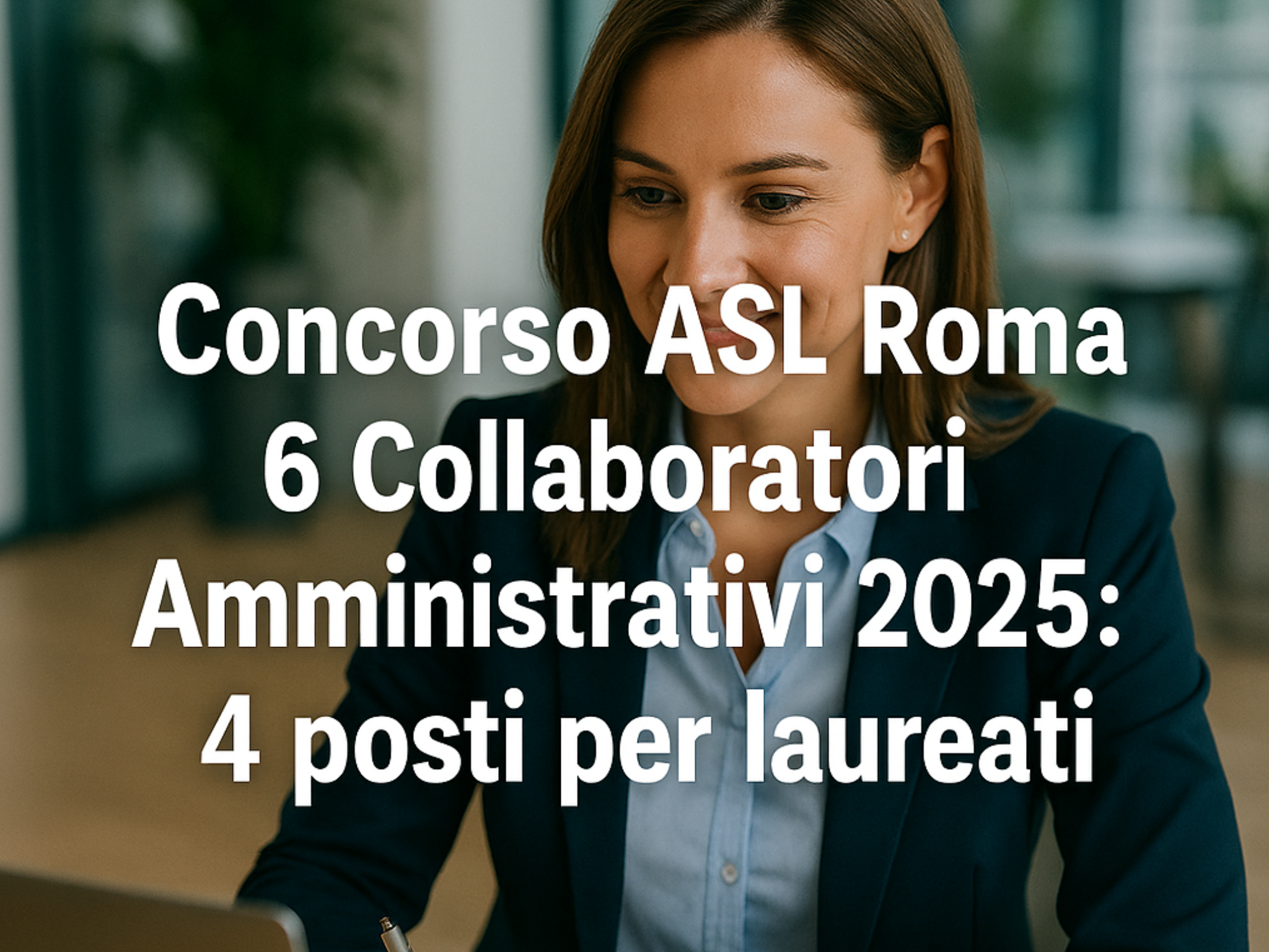 Concorso ASL Roma 6 Collaboratori Amministrativi 2025