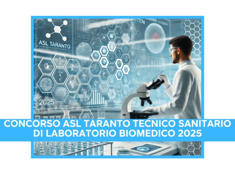 Come partecipare ai Concorsi Tecnici di Laboratorio Biomedico!