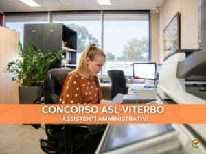 Concorso ASL Viterbo Assistenti Amministrativi 2023