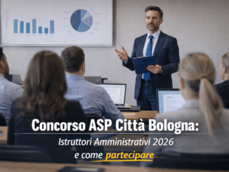 Concorso ASP Città Bologna Istruttori Amministrativi 2026 4 posti a tempo indeterminato
