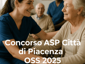 Concorso ASP Città di Piacenza OSS 2025 13 posti con licenza media