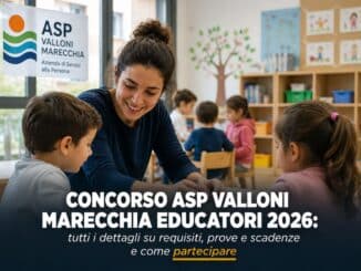 Concorso ASP Valloni Marecchia Educatori 2026 9 posti a tempo indeterminato