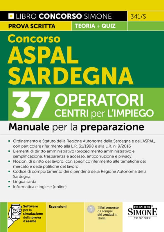 Manuale Concorso ASPAL Sardegna 37 Operatori