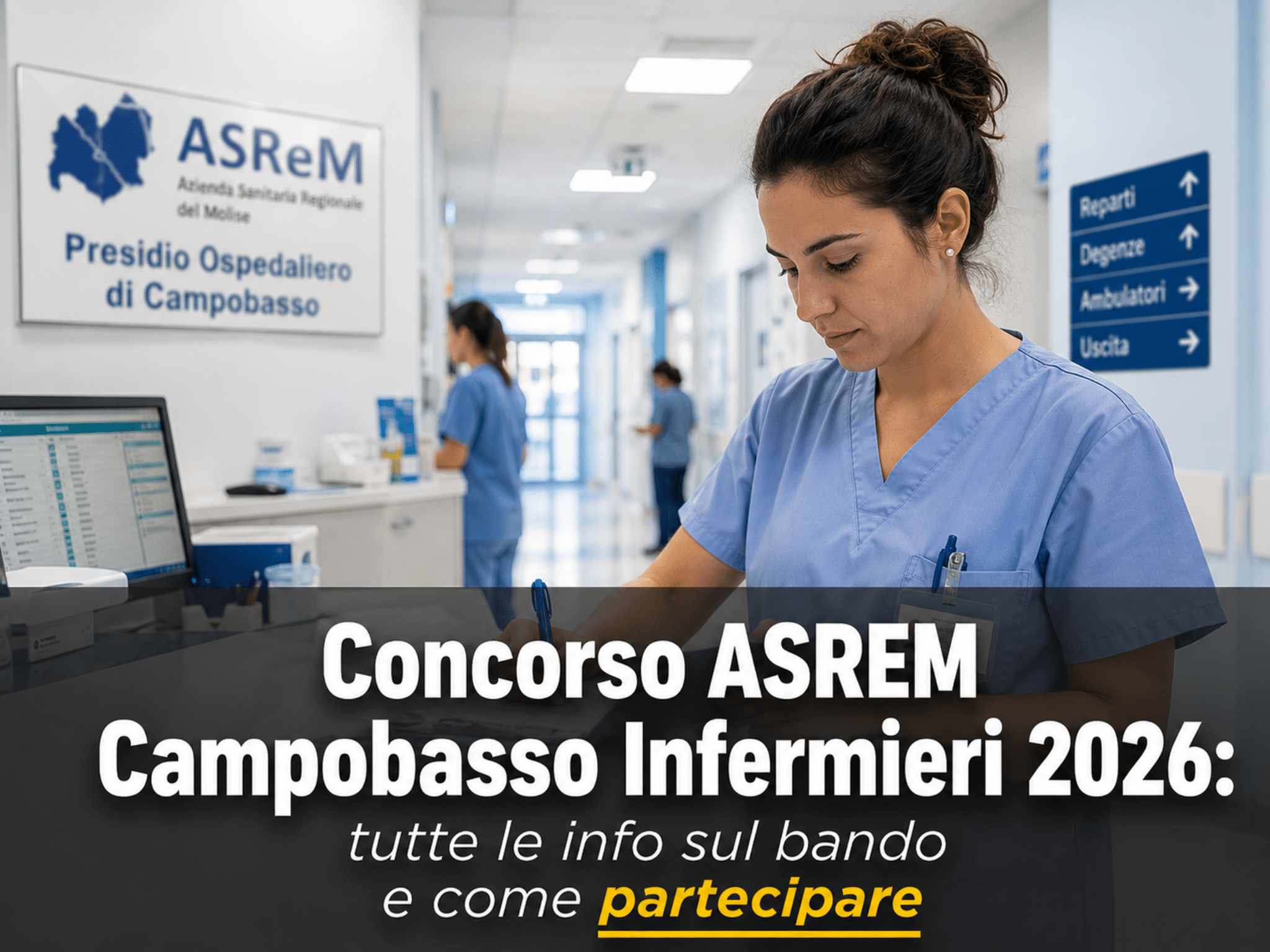 Concorso ASREM Campobasso Infermieri 2026: 16 posti a tempo indeterminato