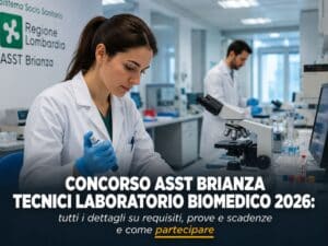 Concorso ASST Brianza Tecnici Laboratorio Biomedico 2026 6 posti a tempo indeterminato