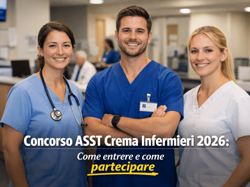 Concorso ASST Crema Infermieri 2026 10 posti a tempo indeterminato