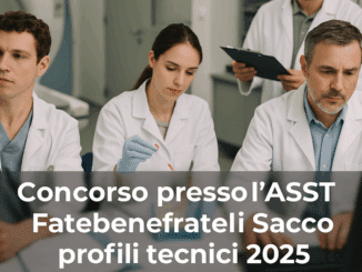 Concorso ASST Fatebenefratelli Sacco profili tecnici 2025