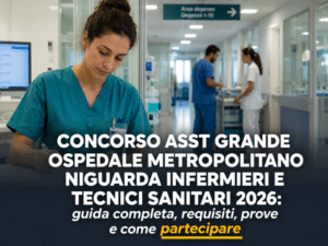 Concorso ASST Grande Ospedale Metropolitano Niguarda Infermieri e Tecnici Sanitari 2026 9 posti a tempo indeterminato
