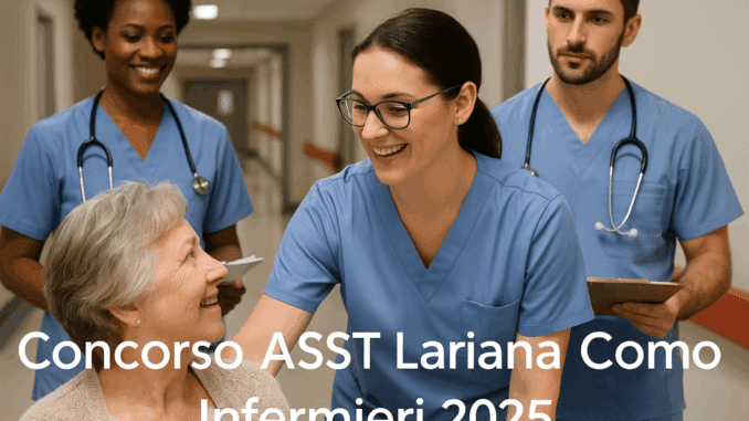 Concorso ASST Lariana Como Infermieri 2025 - 100 posti