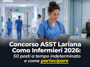 Concorso ASST Lariana Como Infermieri 2026 50 posti a tempo indeterminato