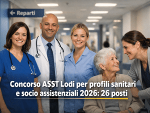 Concorso ASST Lodi per profili sanitari e socio assistenziali