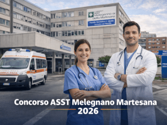 Concorso ASST Melegnano Martesana 2026 25 posti per laureati