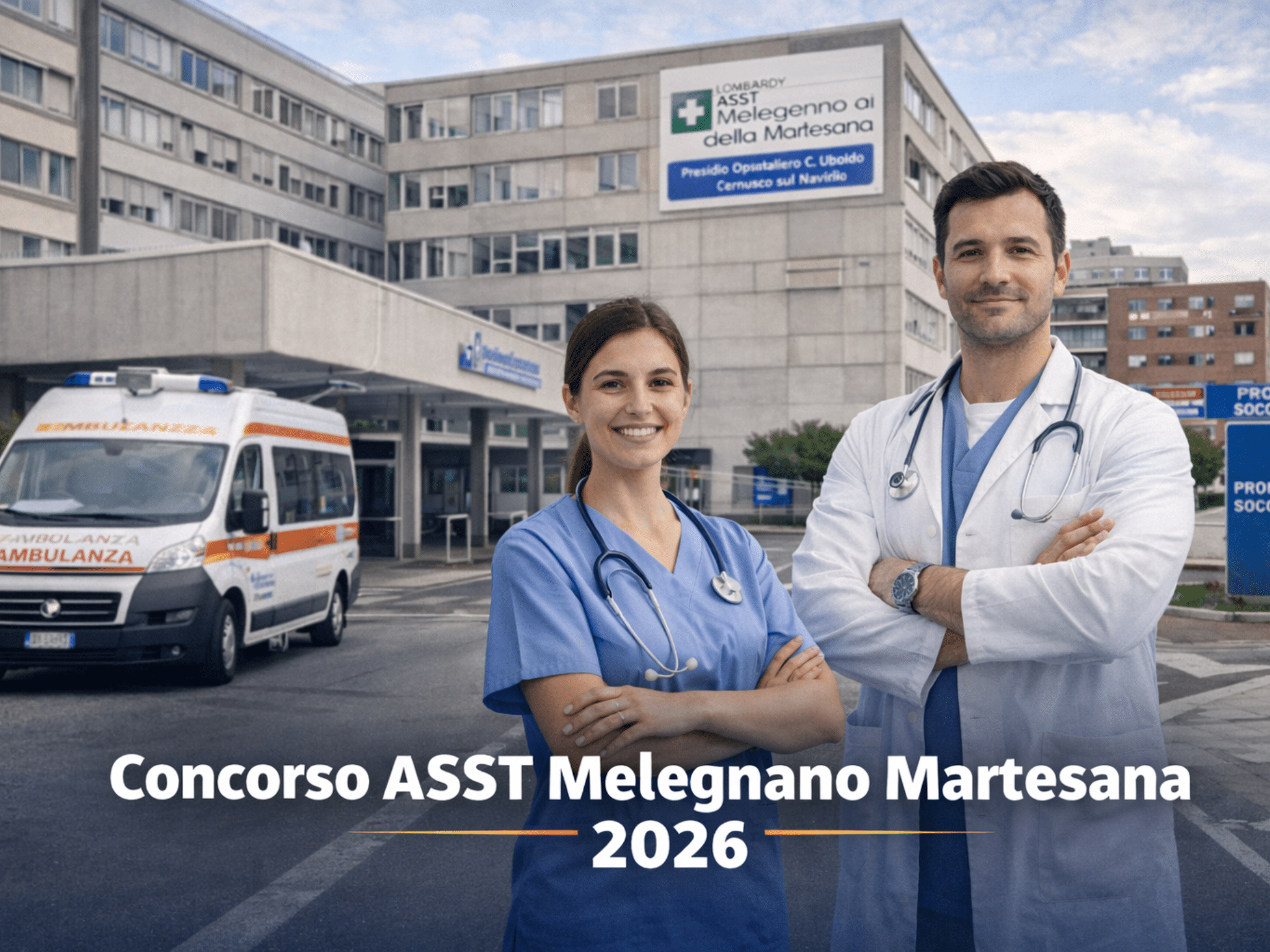 Concorso ASST Melegnano Martesana 2026 - 25 posti per laureati