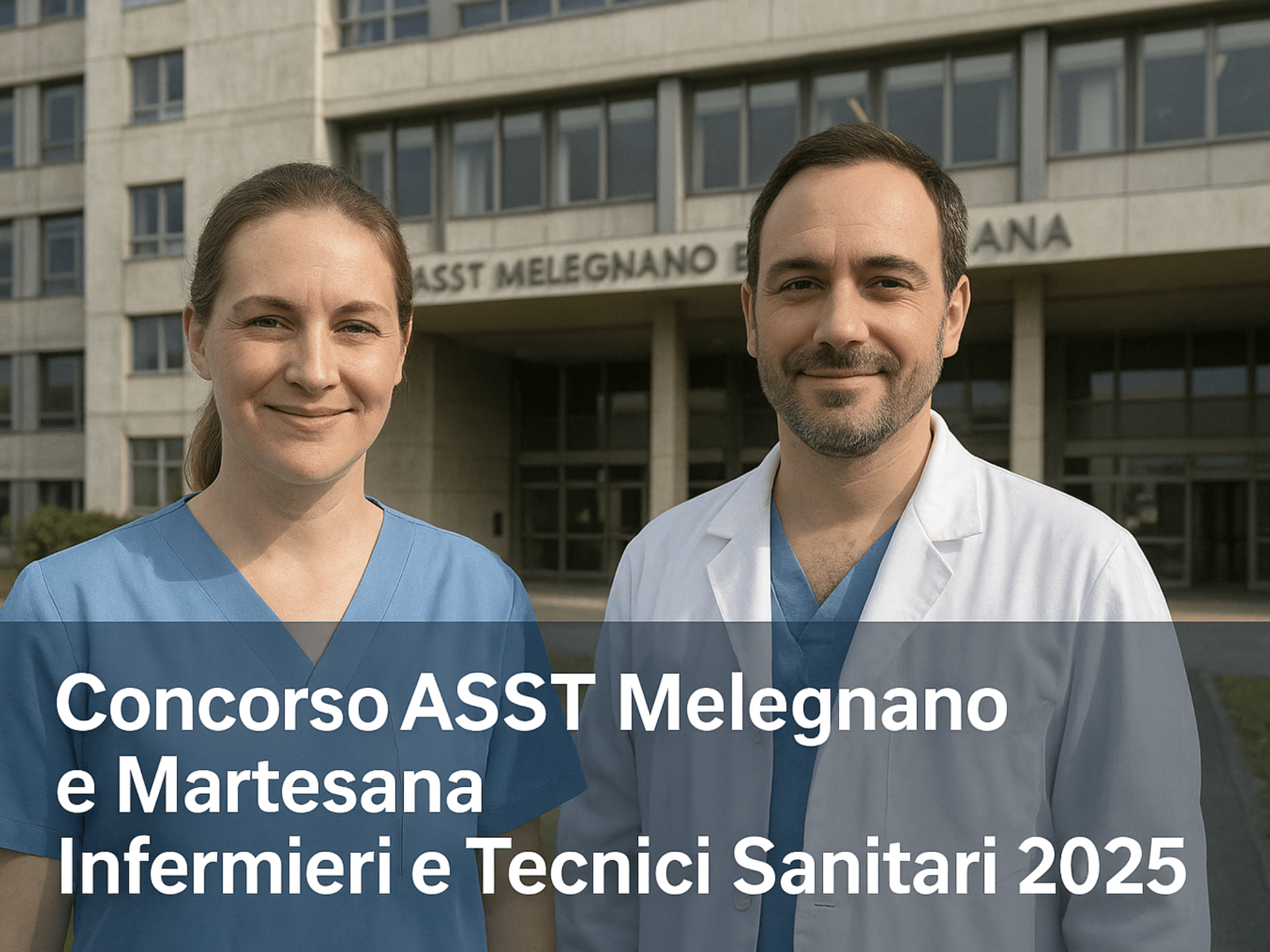 Concorso ASST Melegnano e Martesana Infermieri e Tecnici Sanitari 2026