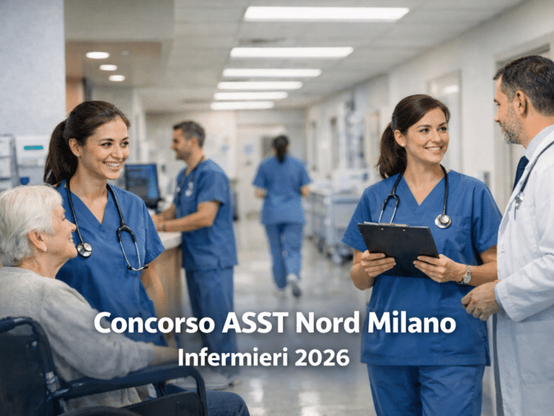Concorso ASST Nord Milano Infermieri 2026 20 posti a tempo indeterminato