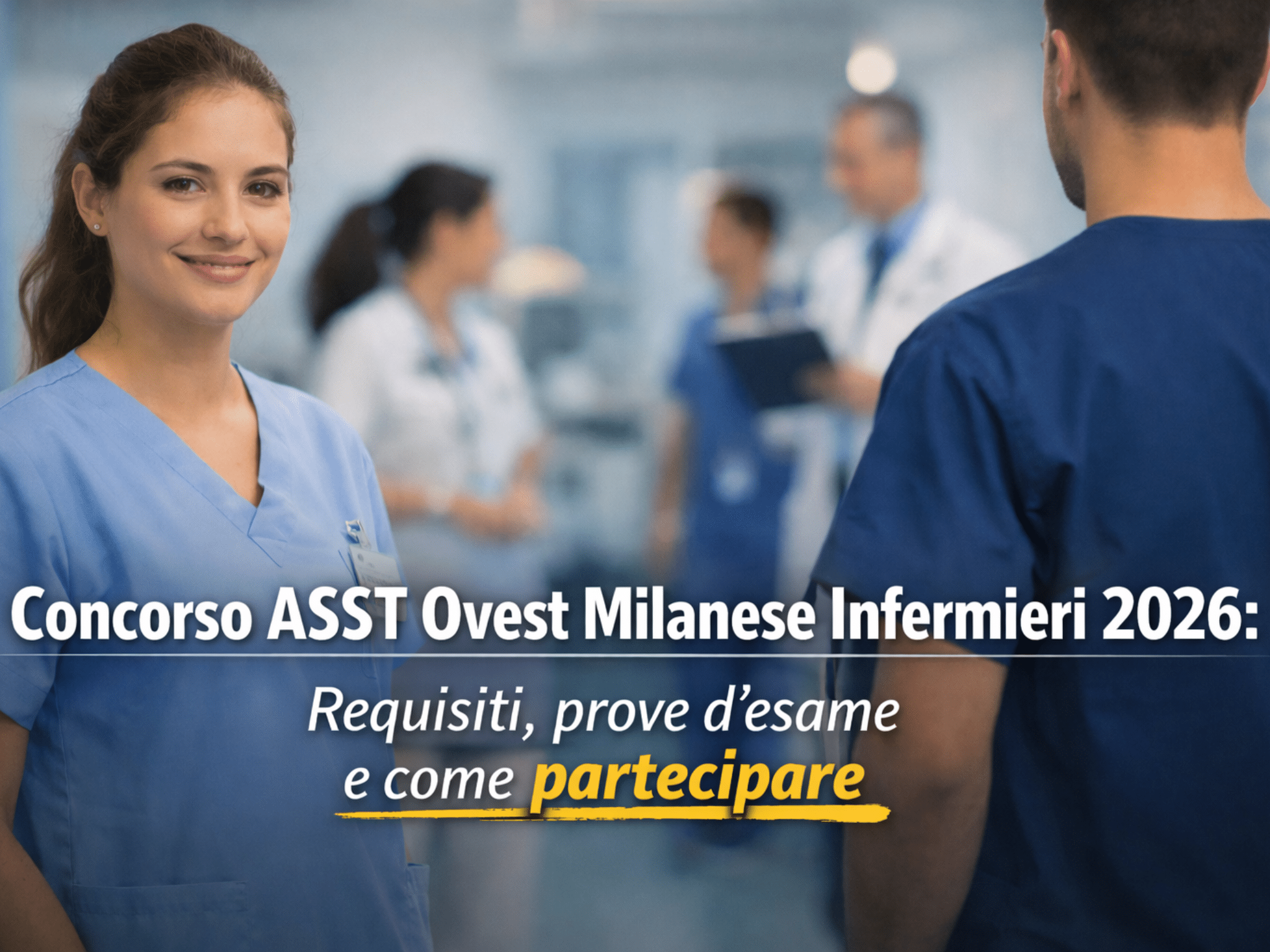 Concorso ASST Ovest Milanese Infermieri 2026: 35 posti a tempo indeterminato