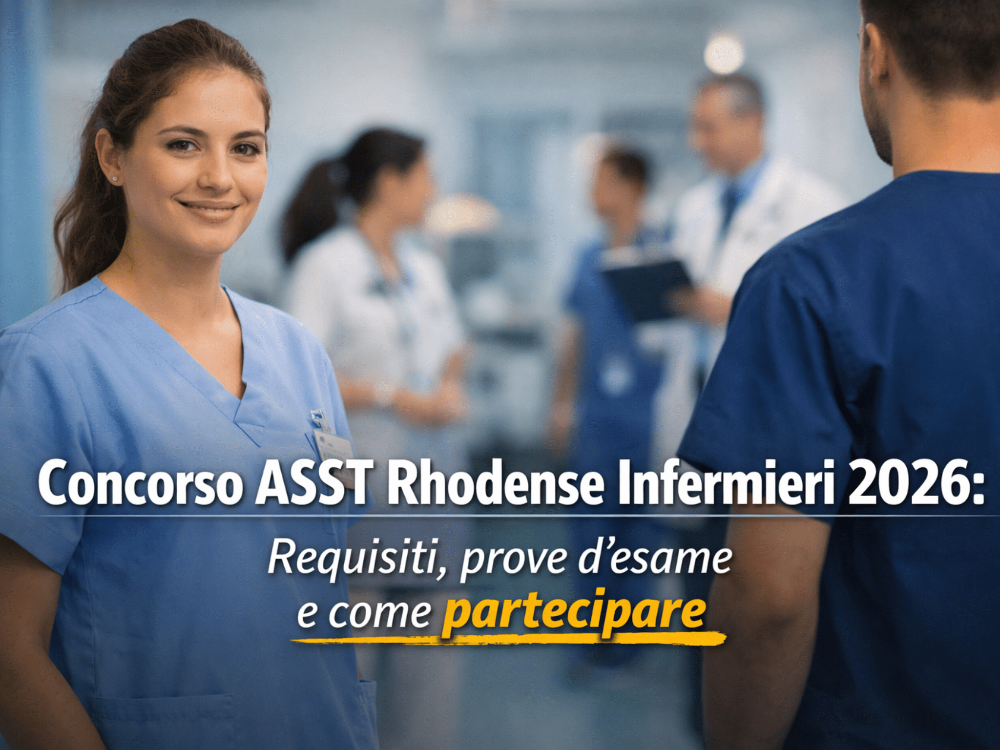 Concorso ASST Rhodense Infermieri 2026: 40 posti a tempo indeterminato