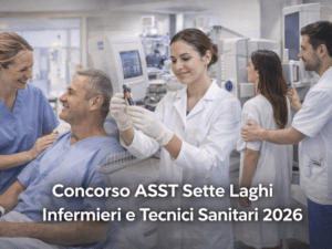 Concorso ASST Sette Laghi Infermieri e Tecnici Sanitari 2026 125 posti a tempo indeterminato