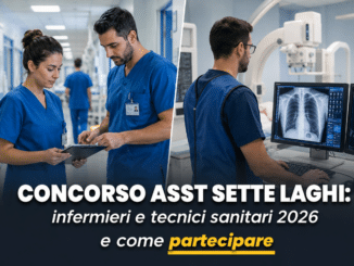 Concorso ASST Sette Laghi Infermieri e Tecnici Sanitari 2026 - 20 posti a tempo indeterminato