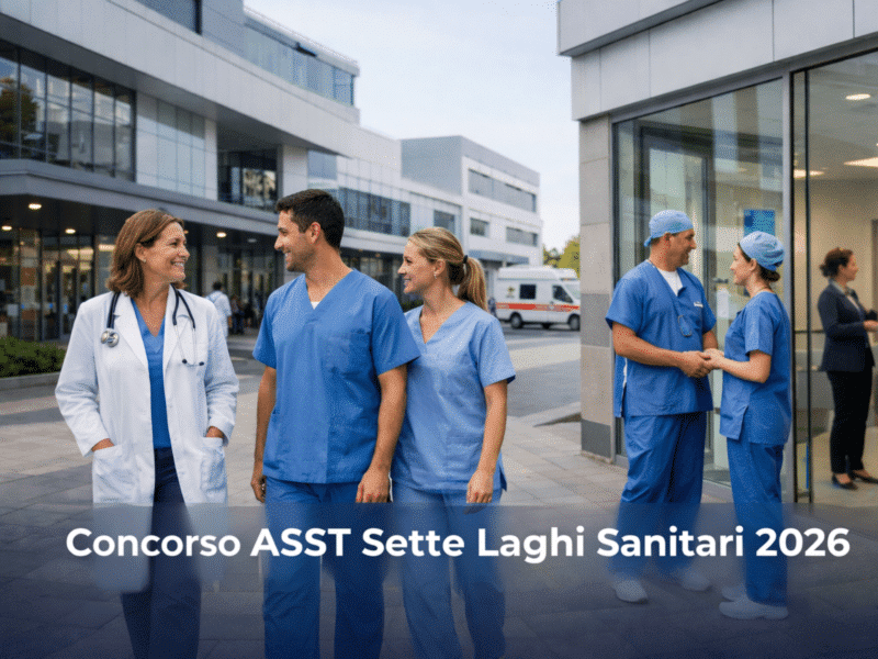 Concorso ASST Sette Laghi Sanitari 2026 30 posti per Infermieri, Ostetriche e Assistenti Sanitari