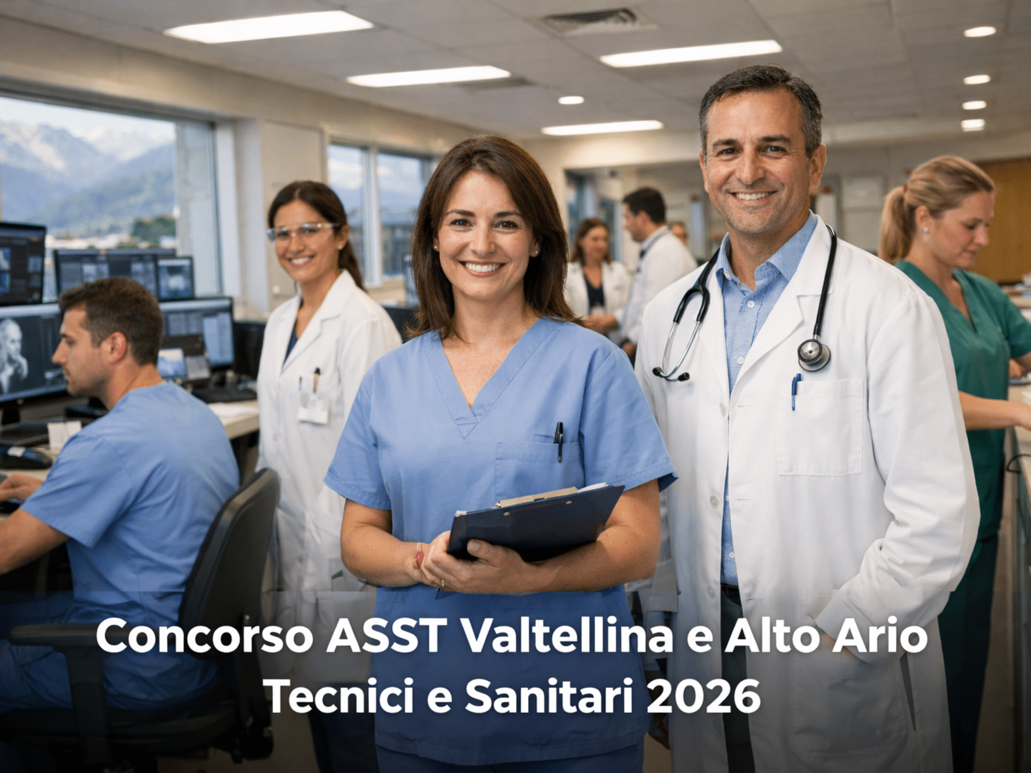 Concorso ASST Valtellina e Alto Ario Tecnici e Sanitari 2026 - 15 posti a tempo indeterminato