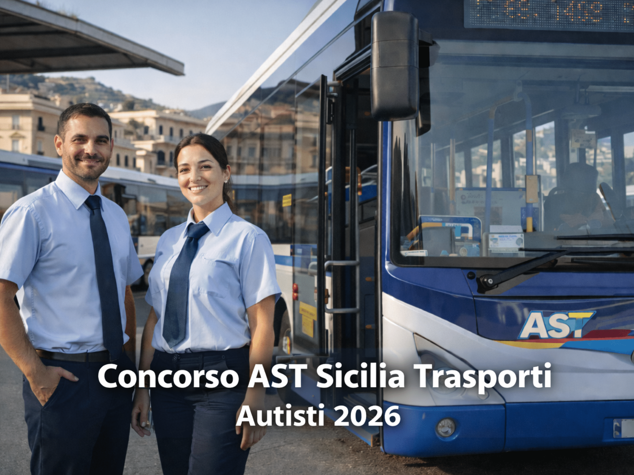 Concorso AST Sicilia Trasporti Autisti 2026 - 73 posti a tempo indeterminato