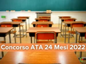 Concorso ATA 24 Mesi 2022
